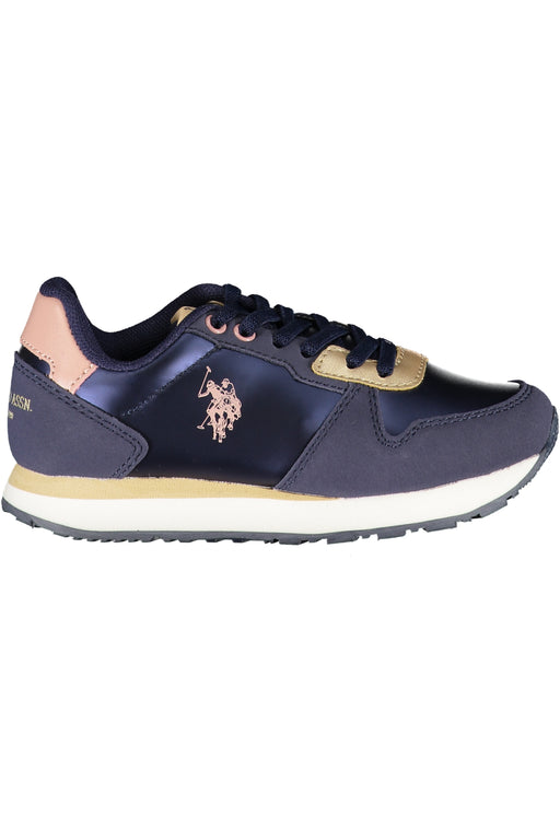 US POLO ASSN. BLUE SPORTS SHOES FOR CHILDREN