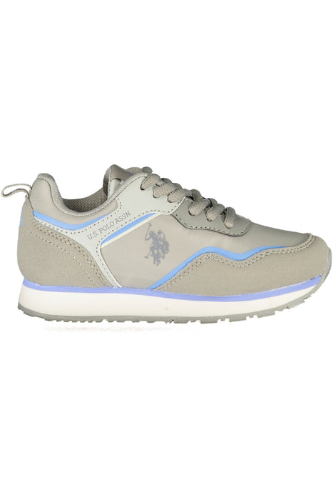 US POLO ASSN. GRAY CHILDREN&#39;S SPORTS SHOES
