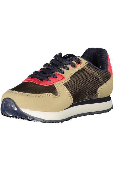 US POLO ASSN. BROWN CHILDREN'S SPORTS SHOES