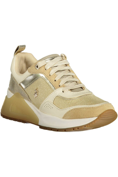 Us Polo Assn. Sports Shoes Woman Gold