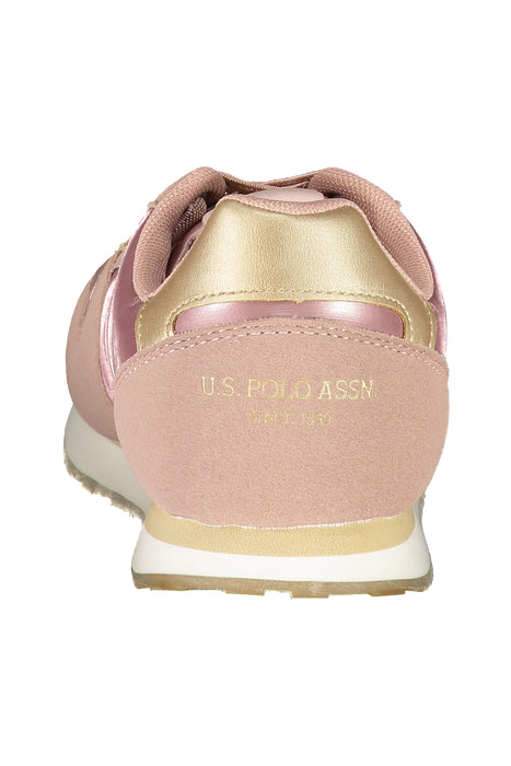 Us Polo Assn. Pink Womens Sports Footwear