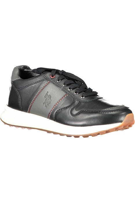 Us Polo Assn. Black Mens Sports Shoes