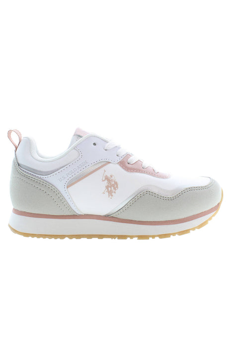 US POLO BEST PRICE WHITE GIRL SPORTS SHOE