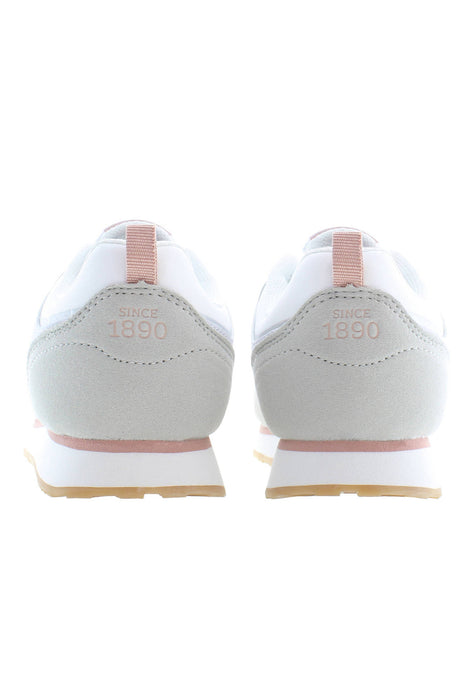 Us Polo Best Price White Girl Sports Shoe