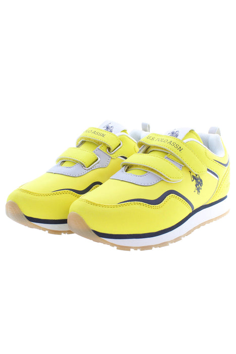 Us Polo Best Price Yellow Kids Sport Shoes