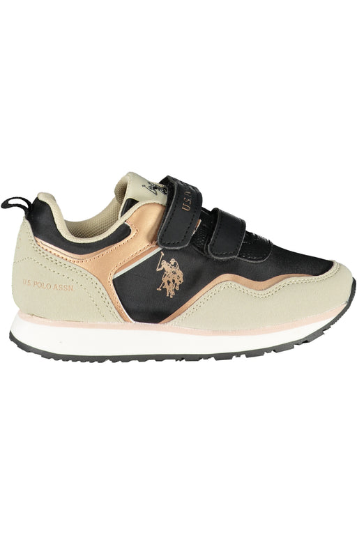 US POLO BEST PRICE BLACK CHILDREN&#39;S SPORTS SHOES