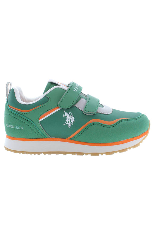US POLO BEST PRICE GREEN KIDS SPORT SHOES