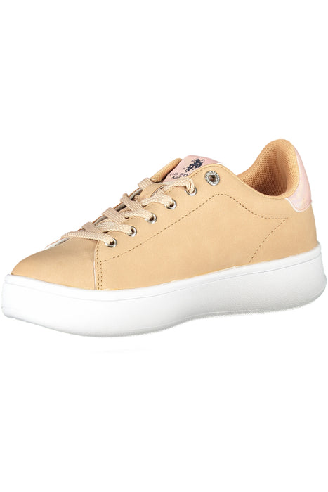 Us Polo Best Price Beige Womens Sports Shoes
