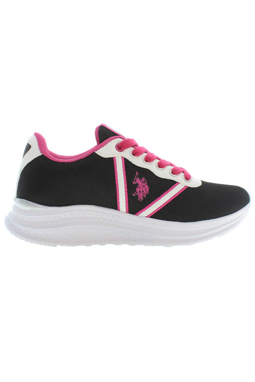 US POLO BEST PRICE BLACK WOMENS SPORT SHOES