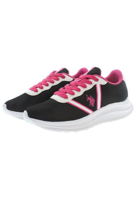 US POLO BEST PRICE BLACK WOMENS SPORTS SHOES