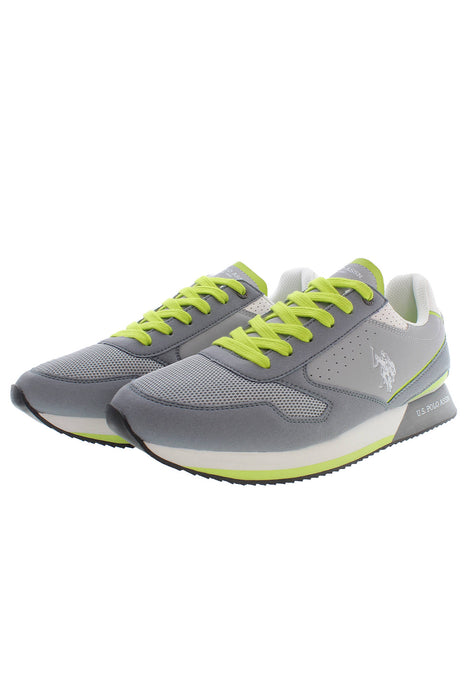 US POLO BEST PRICE GRAY MAN SPORTS SHOES