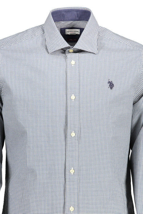 Us Polo Shirt Long Sleeve Man Light Blue | Αγοράστε Us Online - B2Brands | , Μοντέρνο, Ποιότητα