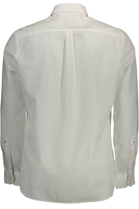 Us Polo Shirt Long Sleeve Man White