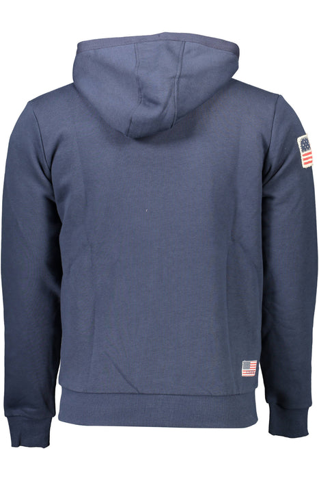 Us Polo Ανδρικό Blue Sweatshirt With Zip | Αγοράστε Us Online - B2Brands | , Μοντέρνο, Ποιότητα - Υψηλή Ποιότητα
