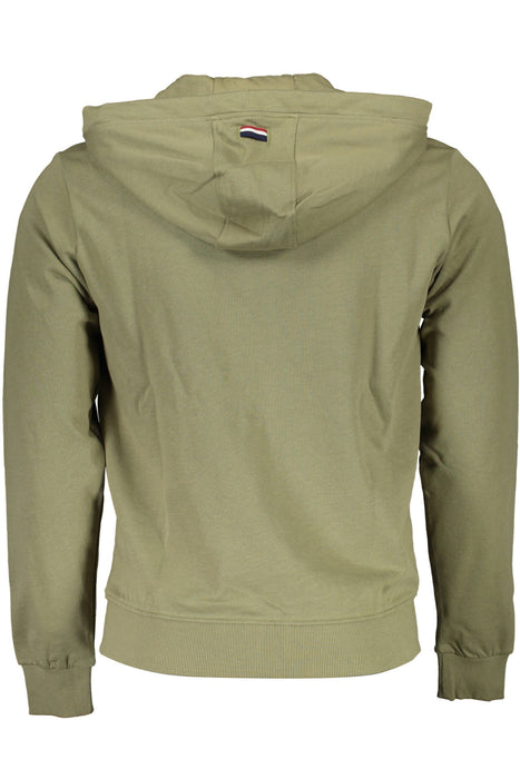 Us Polo Green Man Sweatshirt With Zip | Αγοράστε Us Online - B2Brands | , Μοντέρνο, Ποιότητα - Υψηλή Ποιότητα
