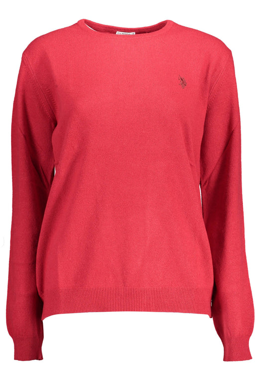 US POLO SHIRT WOMAN RED