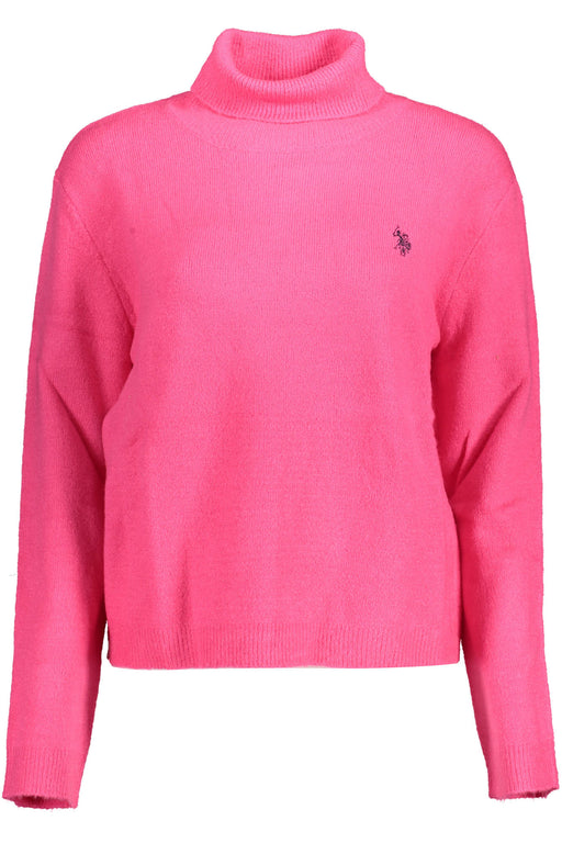 Us Pink Womens Polo Sweater
