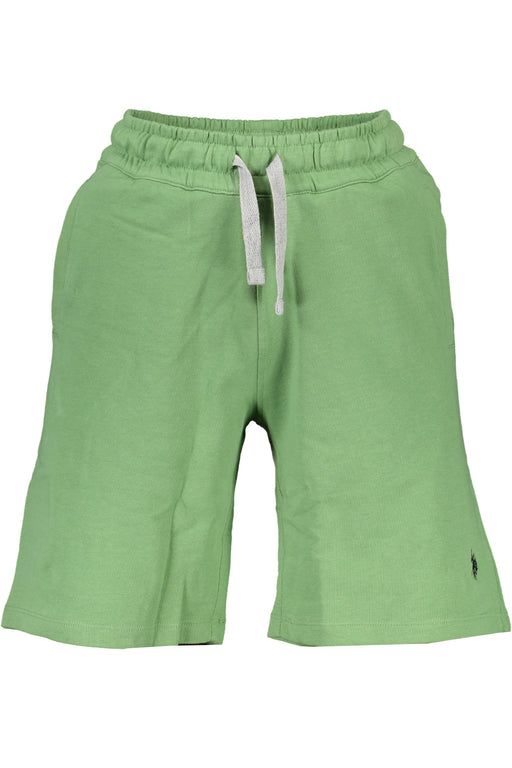US POLO GREEN MENS SHORT TROUSERS