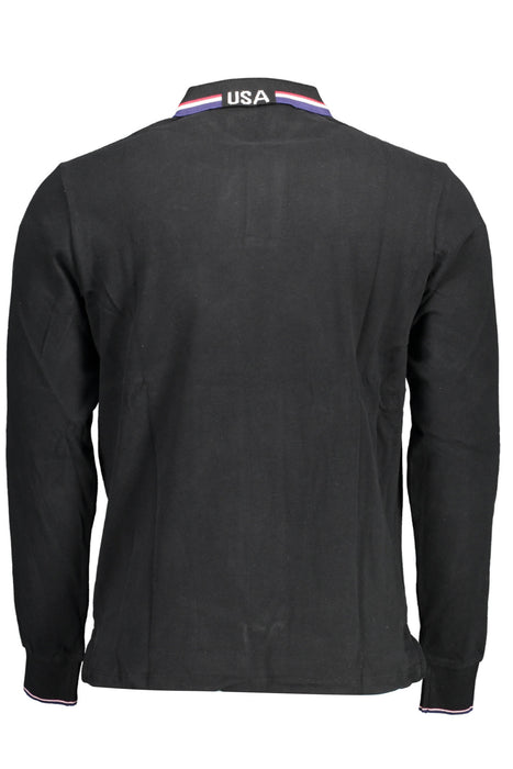 Us Polo Ανδρικό Long Sleeved Polo Μαύρο | Αγοράστε Us Online - B2Brands | , Μοντέρνο, Ποιότητα - Καλύτερες Προσφορές