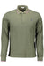 US POLO SHIRT LONG SLEEVE MENS GREEN