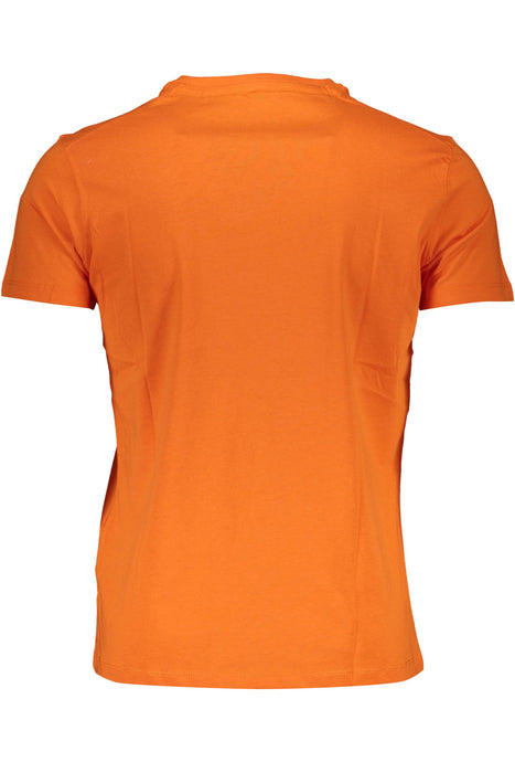 Us Polo Short Sleeve T-Shirt Orange Man